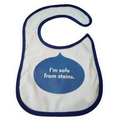 White Double Ply Cotton Baby's Bib